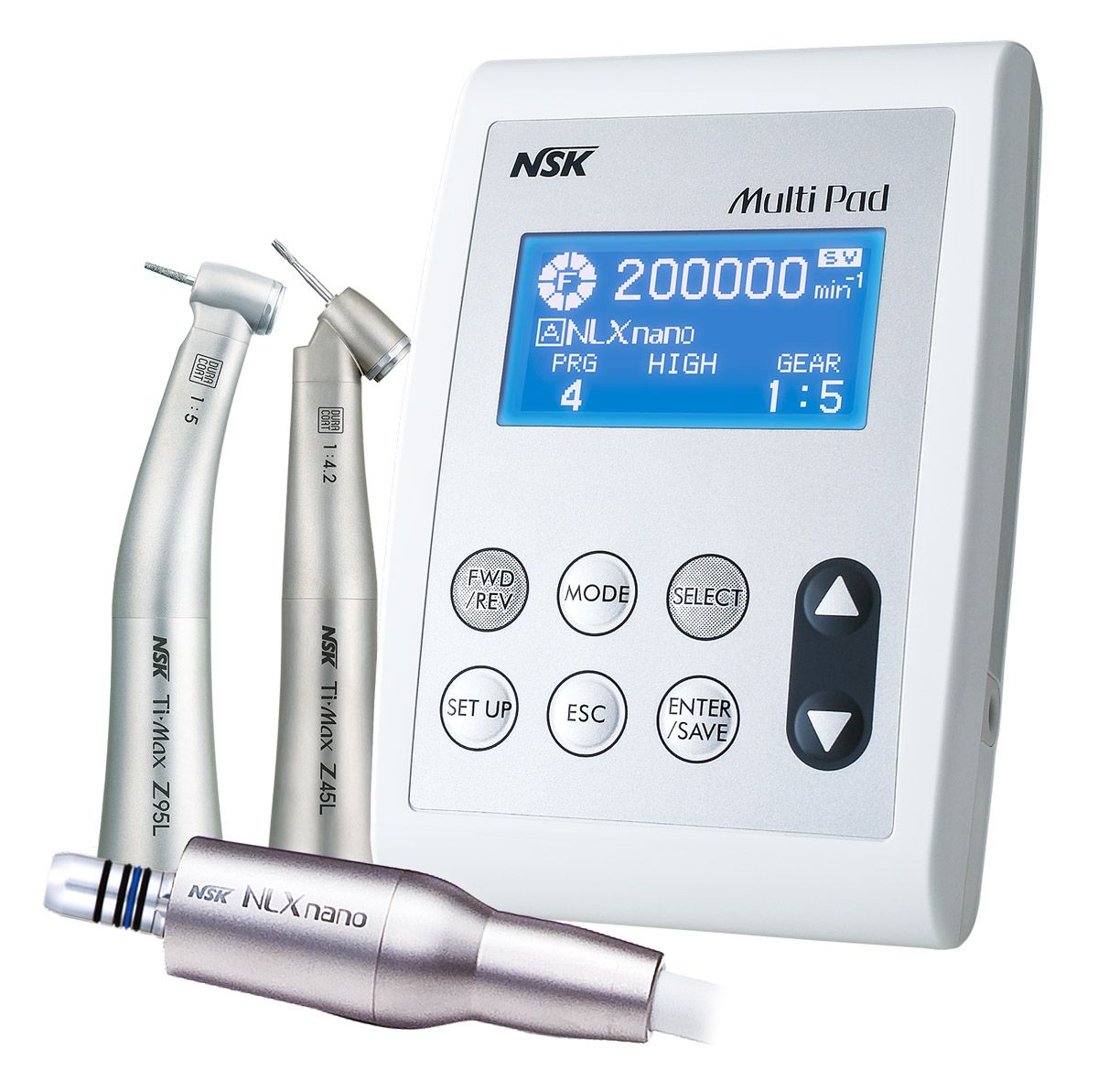 NSK Nano Multipad and Contra-angles