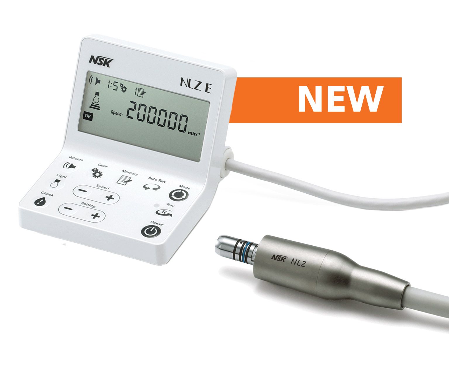 NLZ E - compact portable micromotor