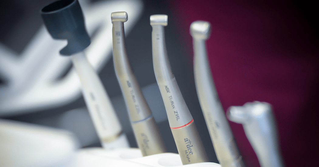 Range of NSK Dental Handpieces including the Ti-Max Z95L